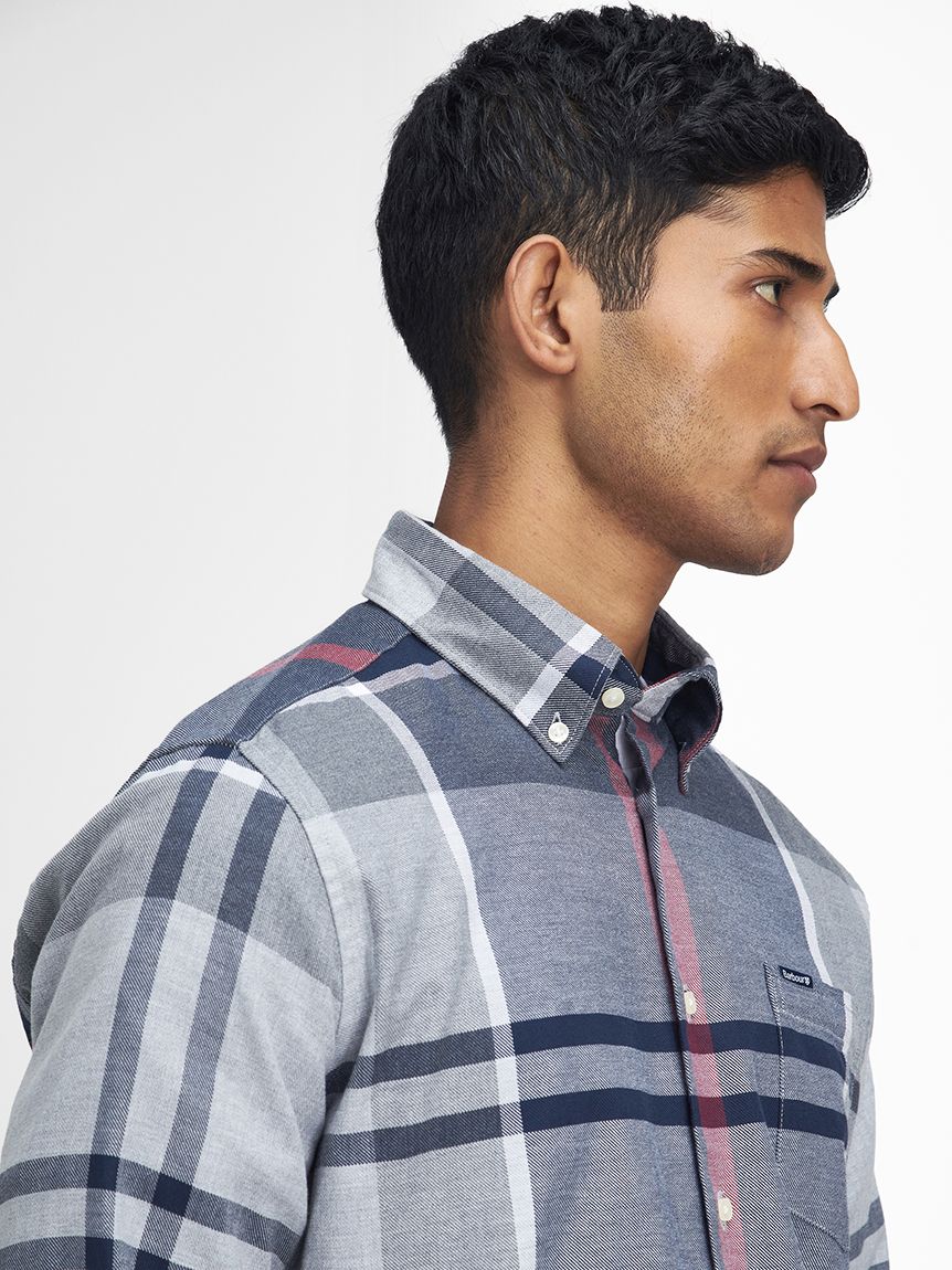 Dunoon タータンチェック ボタンダウン シャツ（テーラードフィット）｜シャツ｜トップス｜バブアー公式オンラインストア（Barbour）