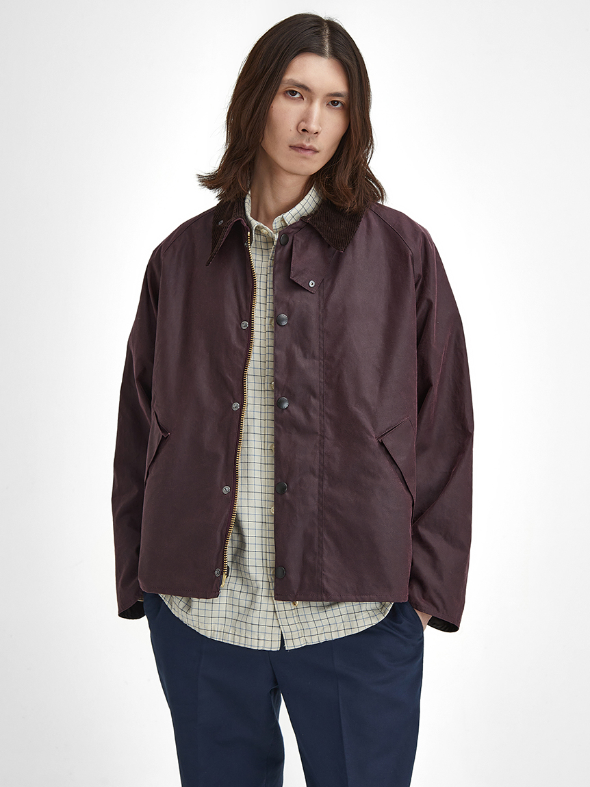 TRANSPORT / トランスポート】ワックス コットン ショート ブルゾン(ワックスジャケット)｜JACKETS&COAT｜Barbour（バブアー）の通販サイト  【公式】