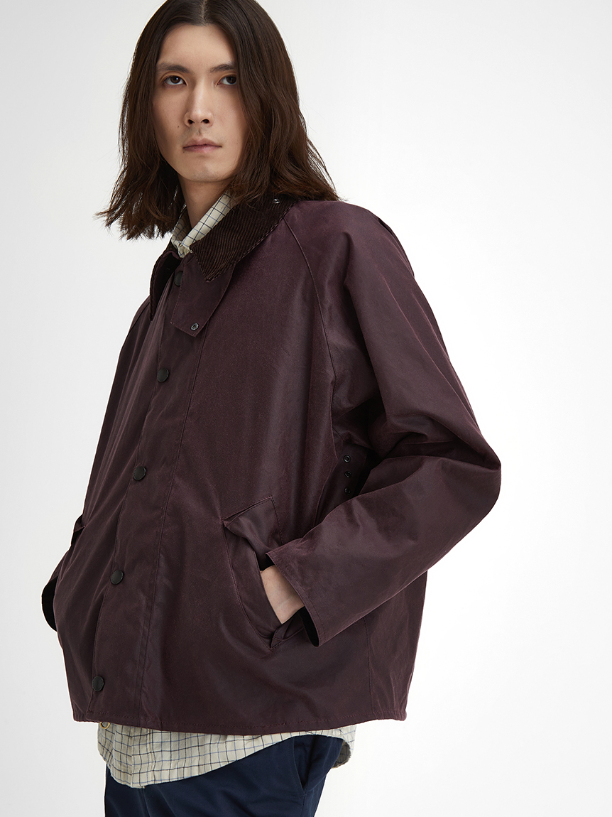 TRANSPORT / トランスポート】ワックス コットン ショート ブルゾン(ワックスジャケット)｜JACKETS&COAT｜Barbour（バブアー）の通販サイト  【公式】