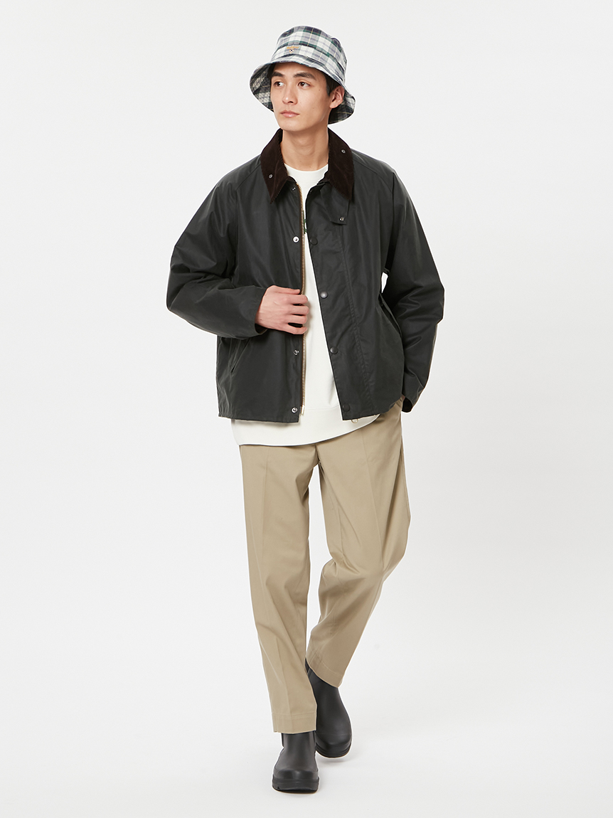 TRANSPORT / トランスポート】ワックス コットン ショート ブルゾン(ワックスジャケット)｜JACKETS&COAT｜Barbour（バブアー）の通販サイト  【公式】