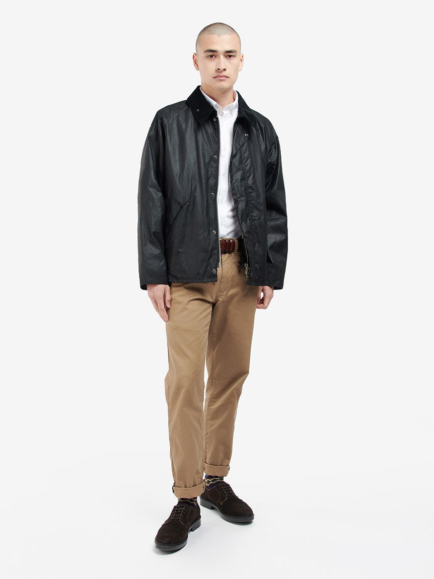 TRANSPORT / トランスポート】ワックス コットン ショート ブルゾン(ワックスジャケット)｜JACKETS&COAT｜Barbour（バブアー）の通販サイト  【公式】