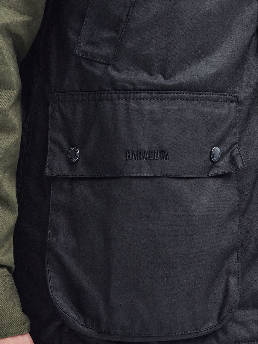 Barbour × BARACUTA》ワックスコットン ベスト｜ベスト｜ベスト