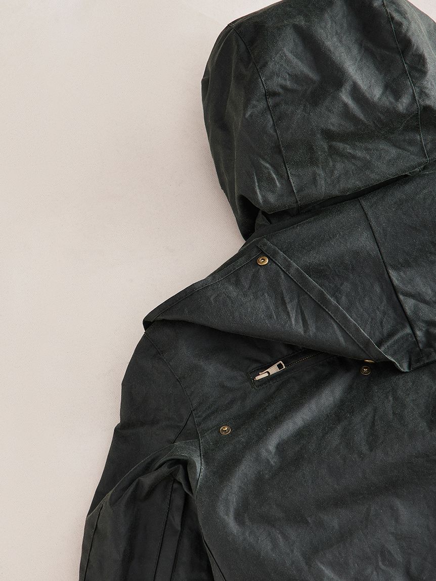 Barbour × TO KI TO》ミリタリー ワックス コットン ブルゾン