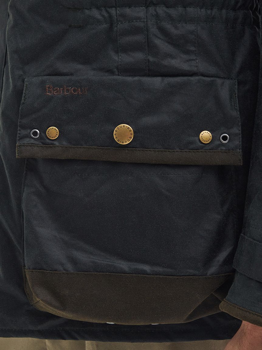 Barbour × TO KI TO》ミリタリー ワックス ジャケット｜ワックス