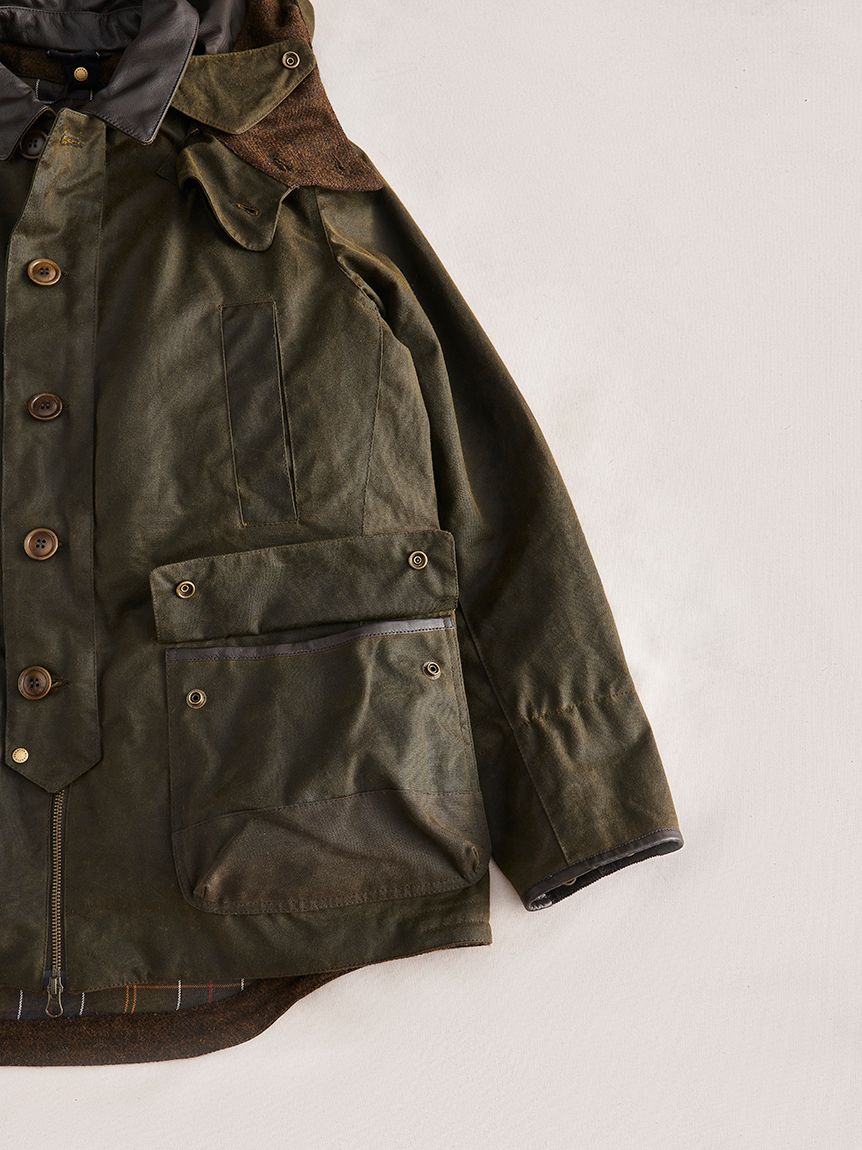 バブアー　ストックマン Backhouse Barbour Stockman's Coat Navy C32（バックハウス