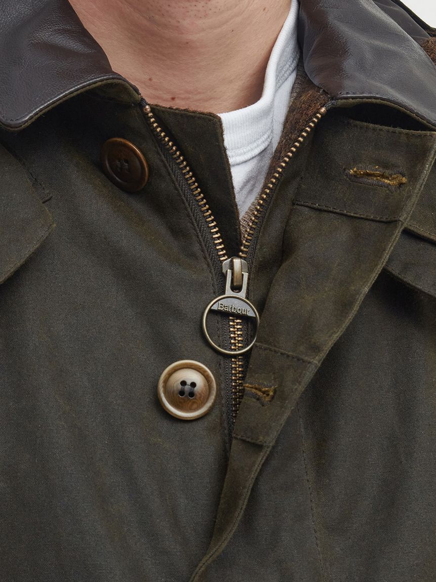 Barbour × TO KI TO》Shoreman ワックス ジャケット｜ワックス