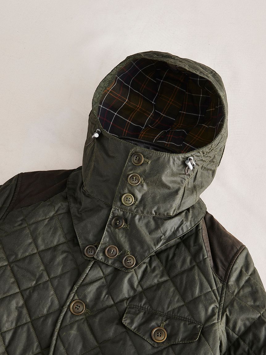 Barbour × TO KI TO》ドライビング キルティング ワックス ブルゾン(ワックスジャケット)｜JACKETS&COAT｜Barbour（ バブアー）の通販サイト 【公式】