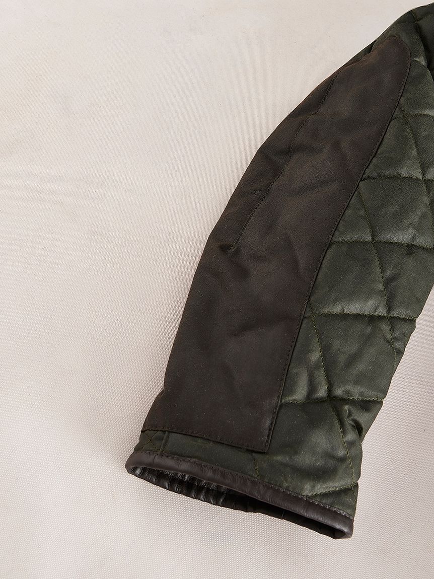 Barbour × TO KI TO》ドライビング キルティング ワックス