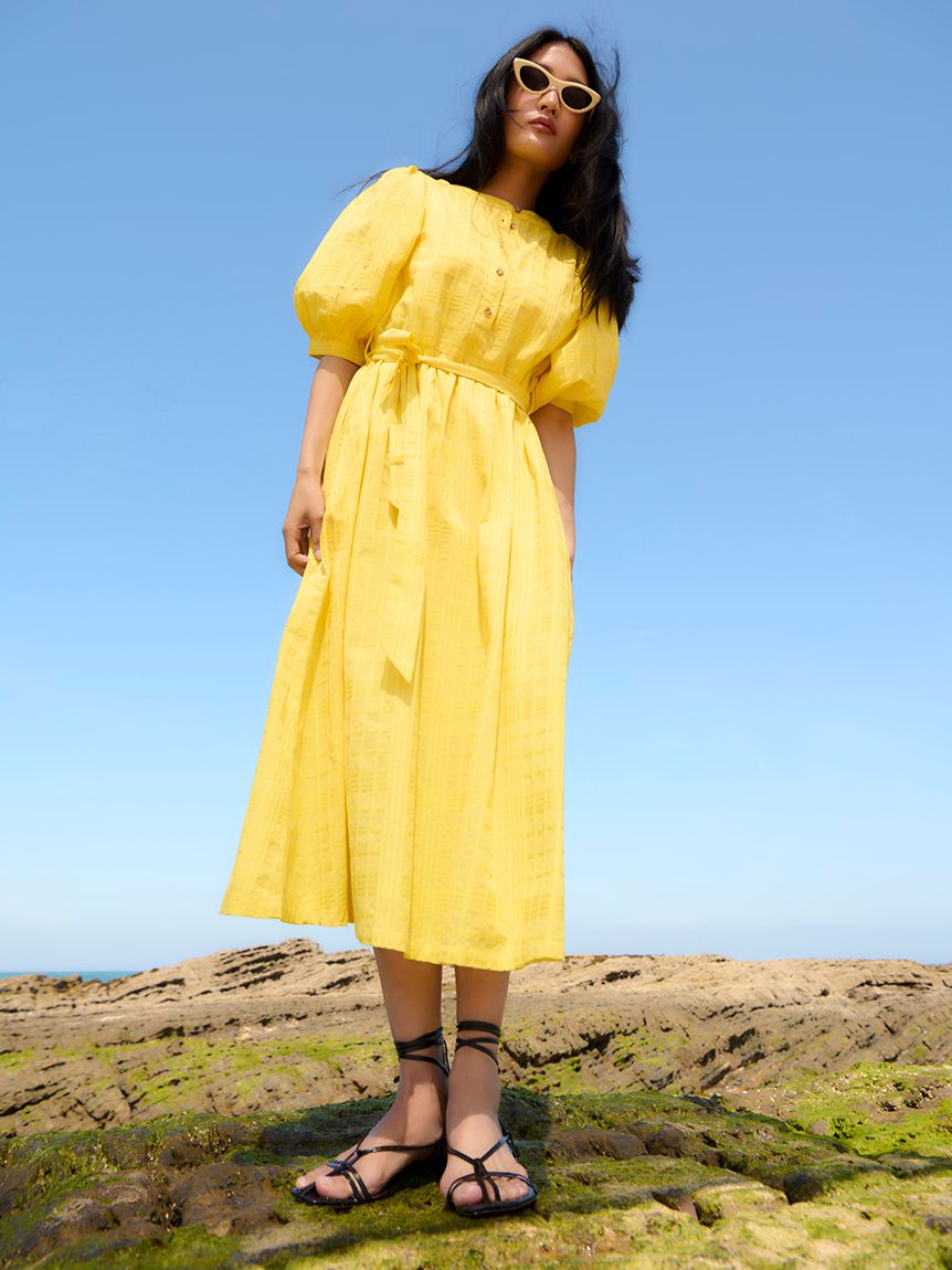 Heidi バンドカラー ワンピース｜ワンピース＆ドレス｜ワンピース