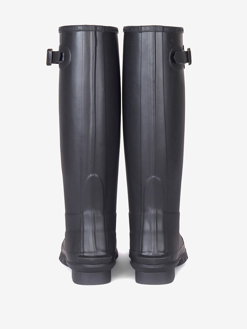 Barbour ブラックレインブーツ SBA-5202A 23せンチ（Bede サイド
