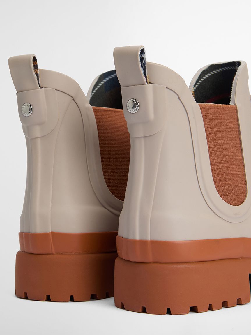 Mallow サイドゴア ショート レインブーツ（レディース