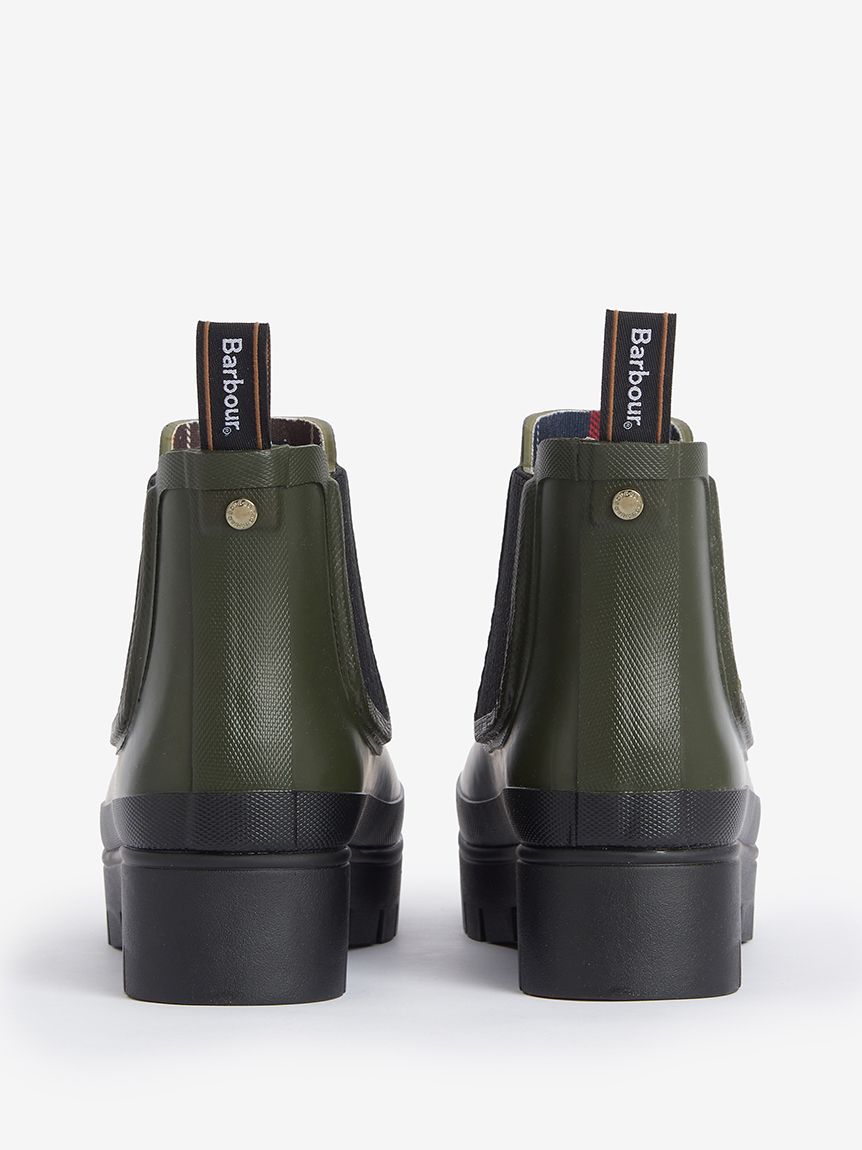 Barbour バブアー　サイドゴア ショートレインブーツ UK:6 b1.jpg