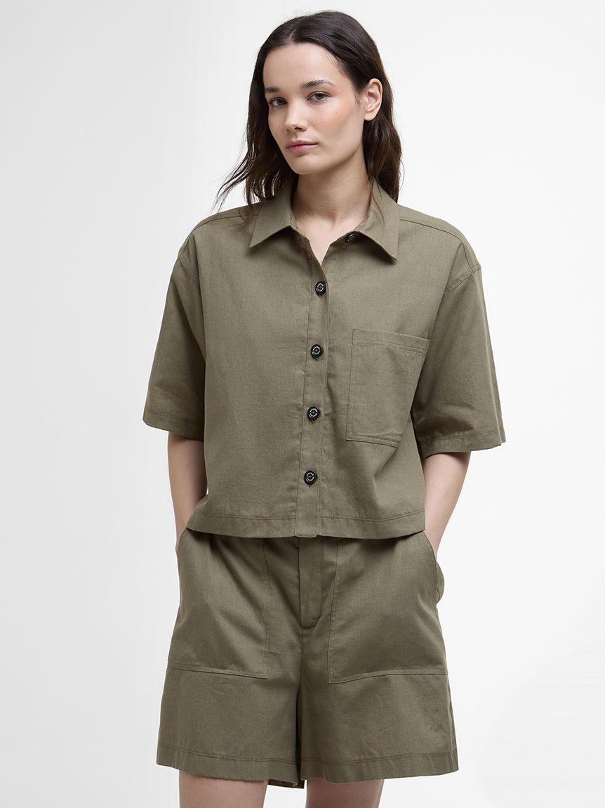 Cary コットンリネンシャツ｜シャツ｜トップス｜バブアー公式
