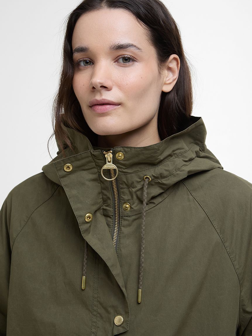 【Barbour】Hayley シャワープルーフ ブルゾン【関税送料込】 Hayley シャワープルーフ ブルゾン｜ノンワックスジャケット