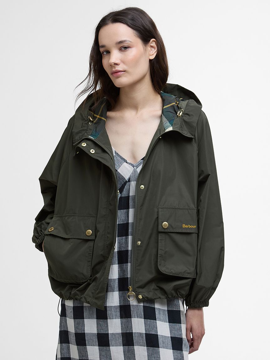 関税込◆Barbour Mae シャワープルーフ ノンワックス ジャケット Mae シャワープルーフ ノンワックス ジャケット｜ノンワックス