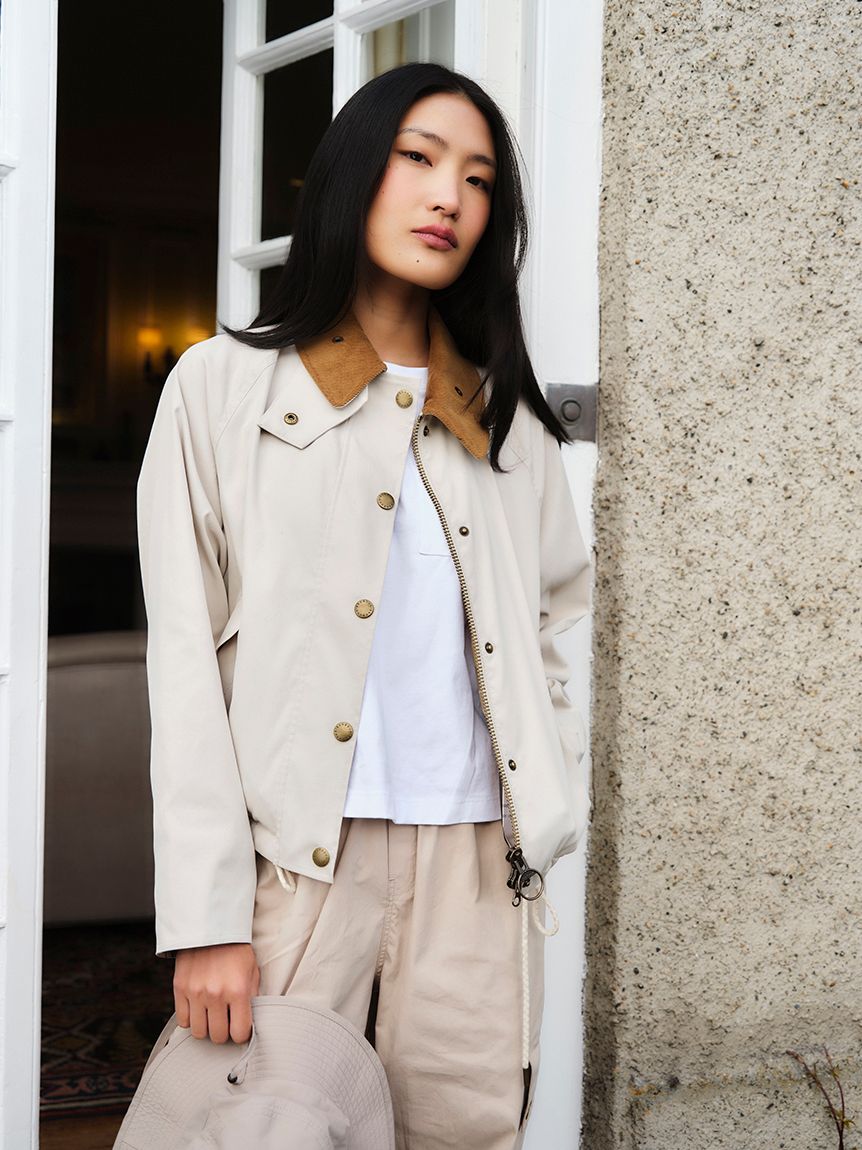 Sofie ノンワックス ブルゾン（ブルゾン）｜Barbour（バブアー