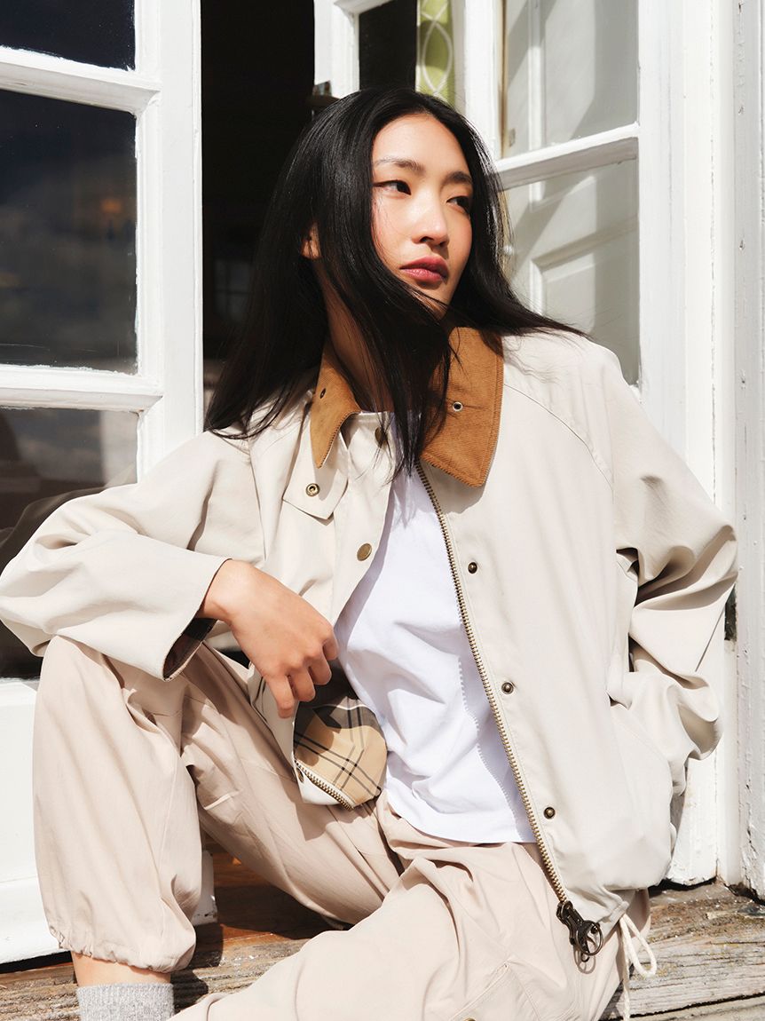Sofie ノンワックス ブルゾン｜ノンワックスジャケット
