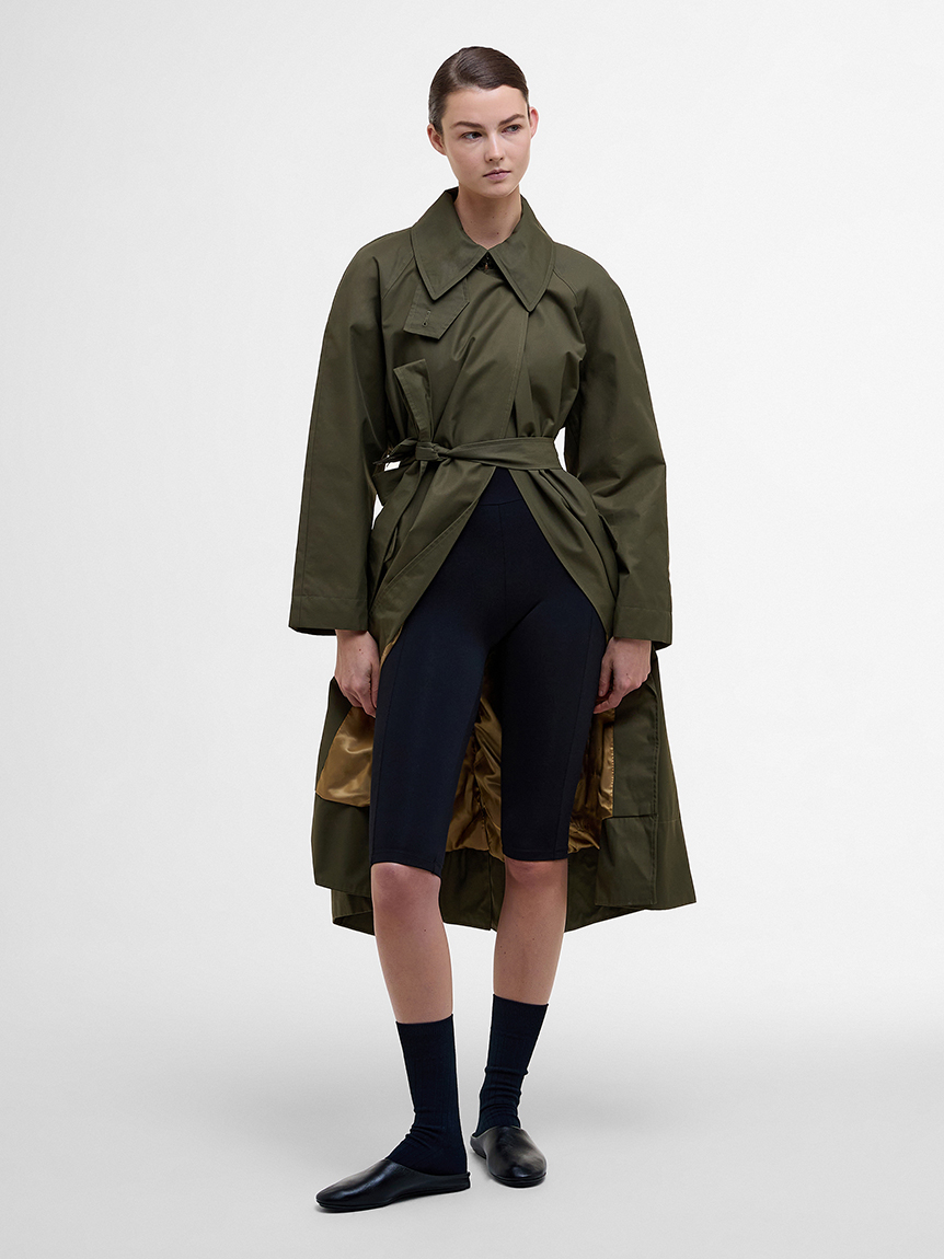 【Barbour×Alexa Chung】Natalie トレンチコート【関税送料込】 Barbour × Alexa Chung》Natalie トレンチ コート｜コート