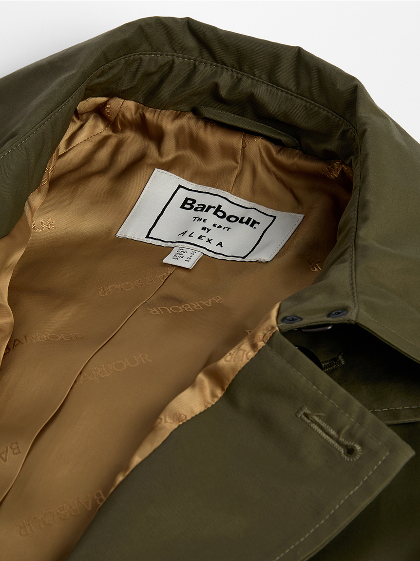 Barbour × Alexa Chung》Harley トレンチコート｜コート
