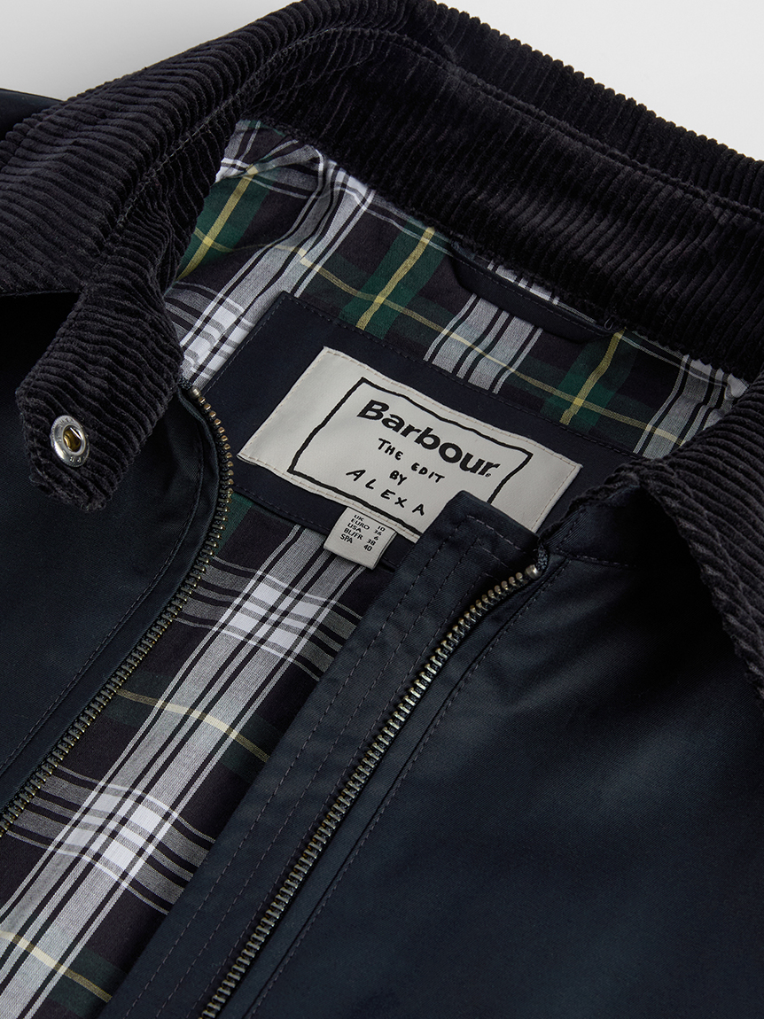 Barbour × Alexa Chung》Anna ノンワックス ブルゾン|ノン Barbour × Alexa Chung》Anna ノンワックス ブルゾン|ノン