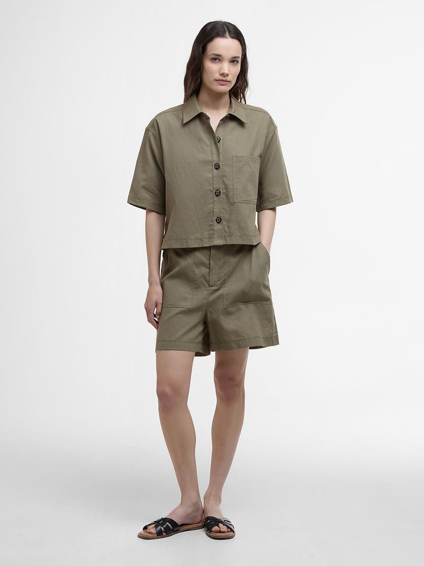 【美品】BURBERRY EquestrianKnightショーツ　モノグラム 美品】BURBERRY EquestrianKnightショーツ モノグラム