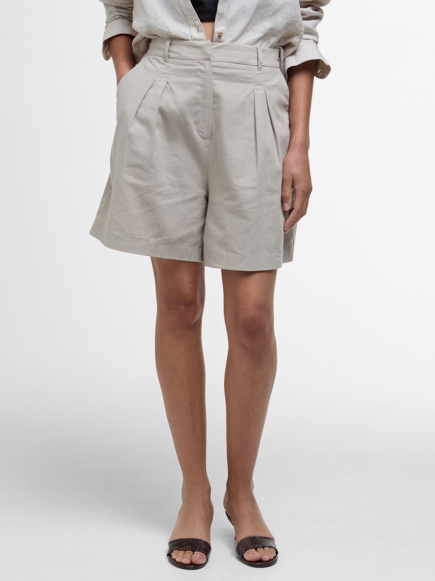 Luna コットンリネンショーツ｜ショートパンツ｜ボトムス