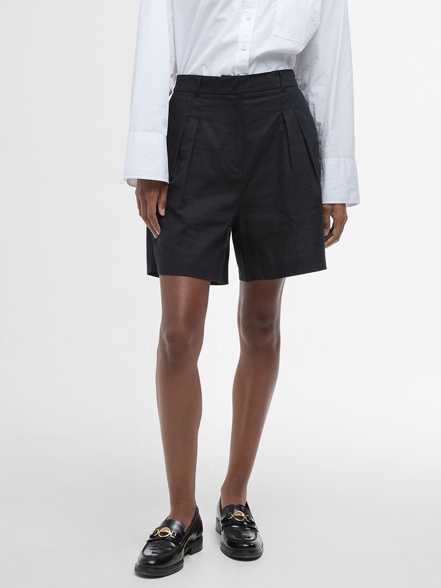 aenrmous AENRMOUS ブラック Benedetta ショートパンツ aenrmous AENRMOUS ブラック Benedetta ショートパンツ