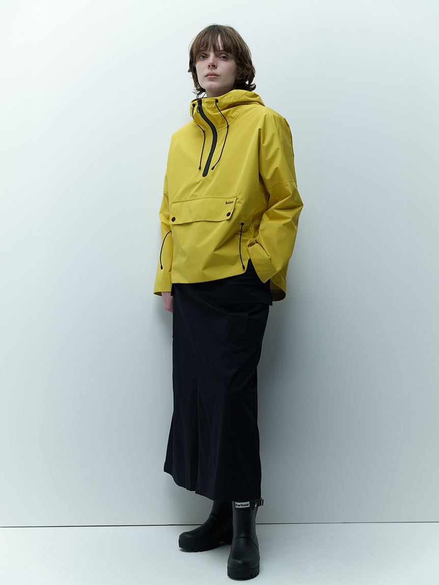 Lola シャワープルーフ アノラック スモック パーカー｜ノン