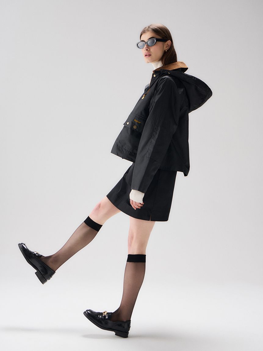 BARBOUR エルマフードジャケット 【関税込】 Erma ワックスコットン フード ジャケット｜ワックスジャケット