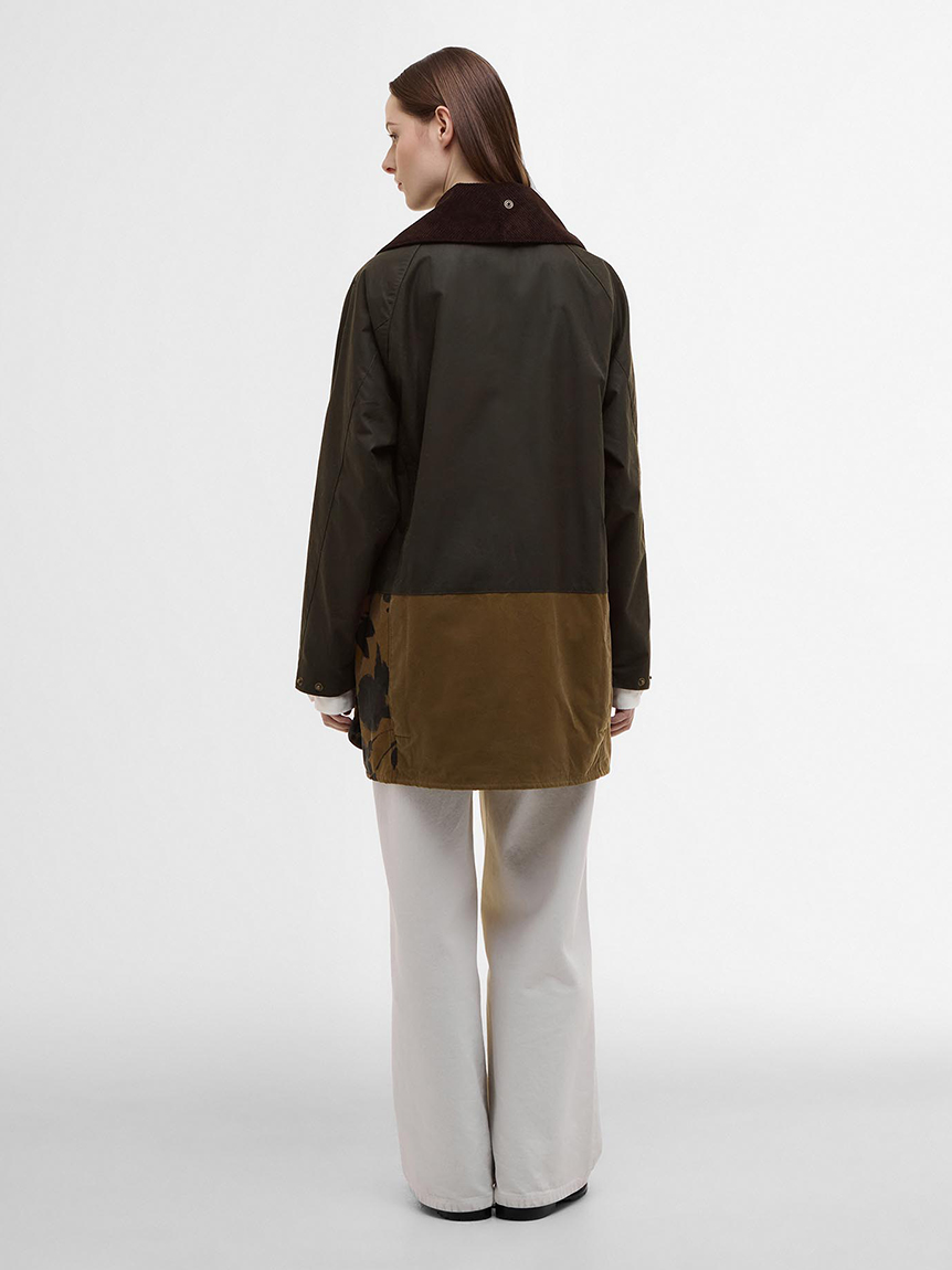 BARBOUR エルタム コンスタンス ワックスシャケット 【関税込】 Barbour × ERDEM》Constance ワックスコットン ジャケット