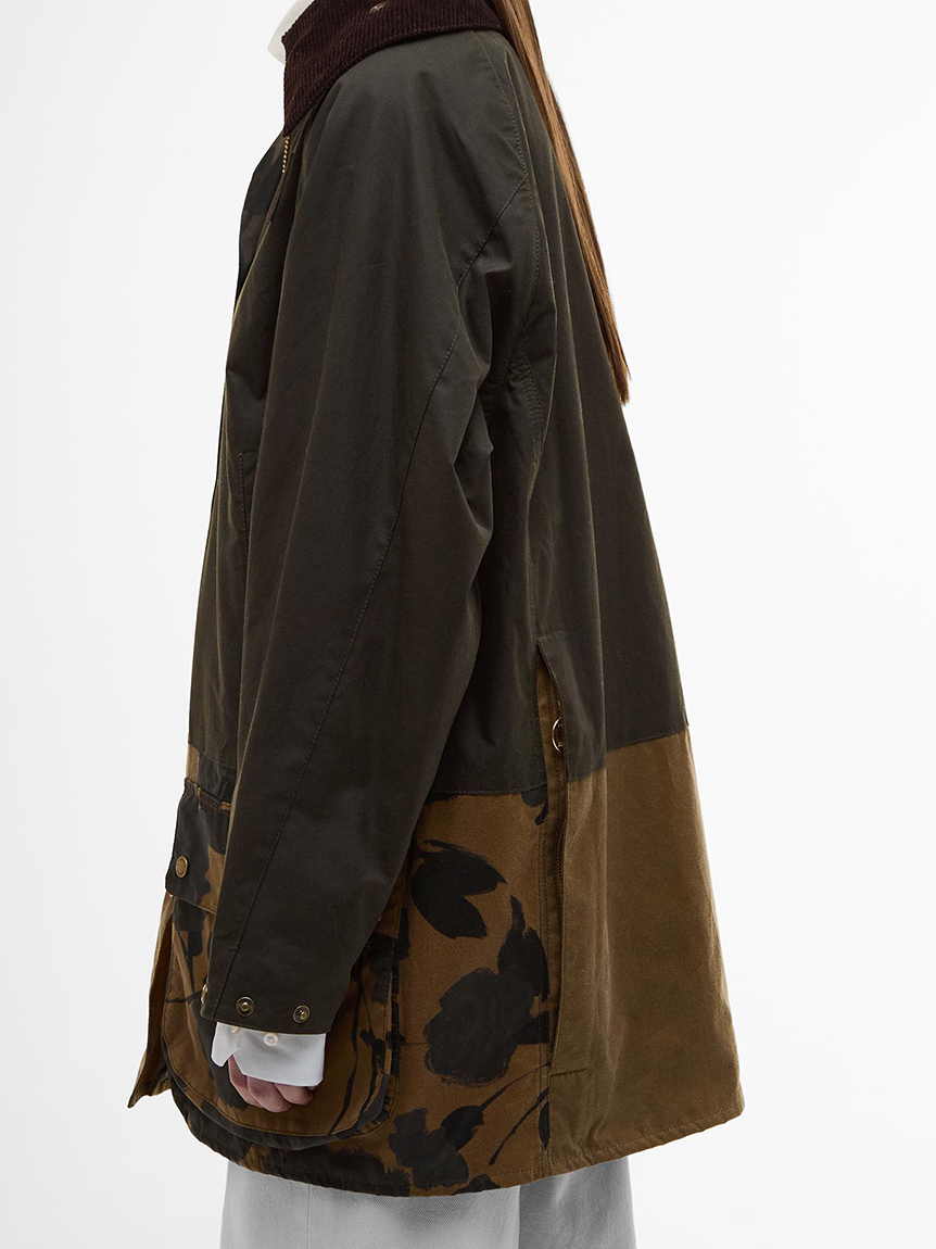 Barbour SL BORDER 40 ライナー付き ワックスコットンコート BORDER / ボーダー】ワックス コットン コート （ オーバー