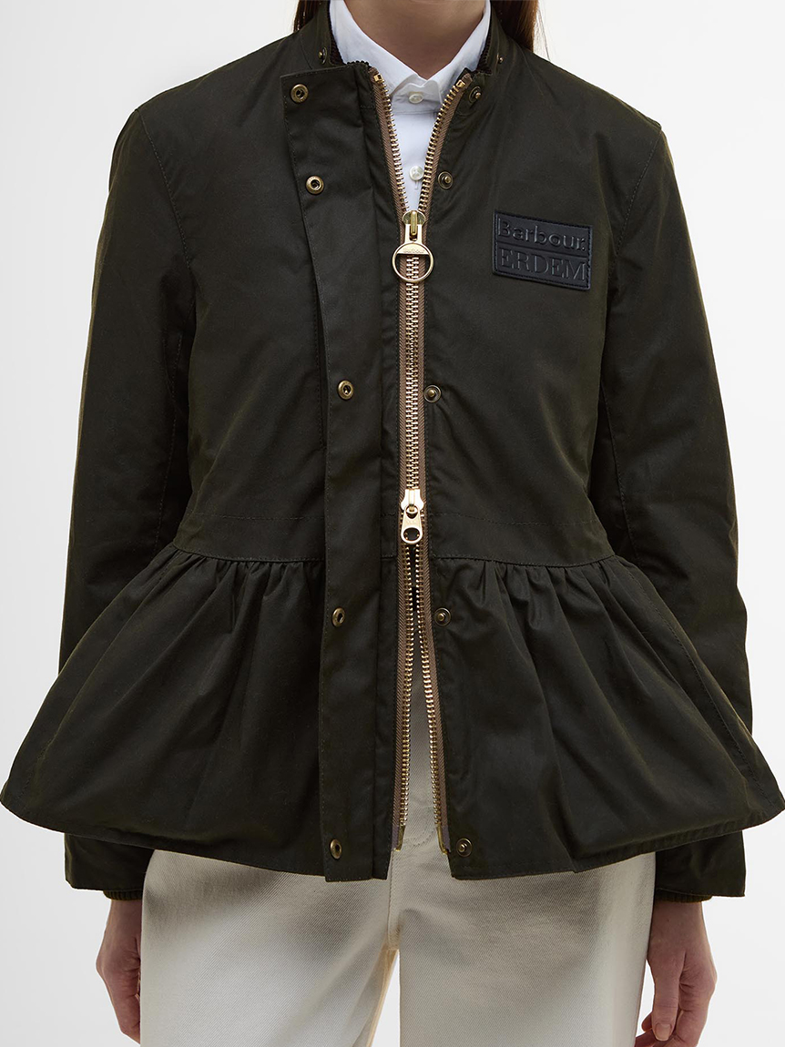 ★関税込★ BARBOUR フード付き ワックスコットン ジャケット 20-60代 人気ファッションブランド 日本未発売 バブアー