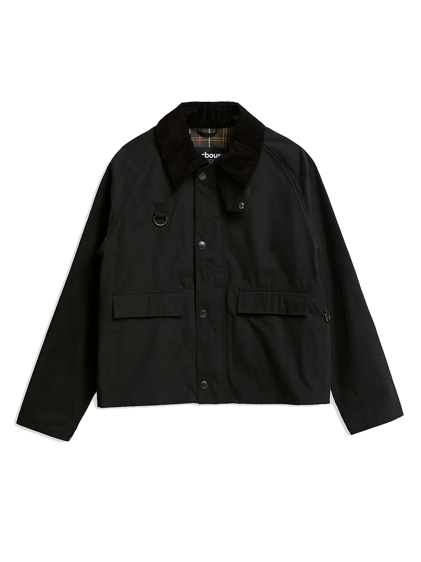 SPEY / スペイ】ピーチスキン コットン ショートレングスブルゾン