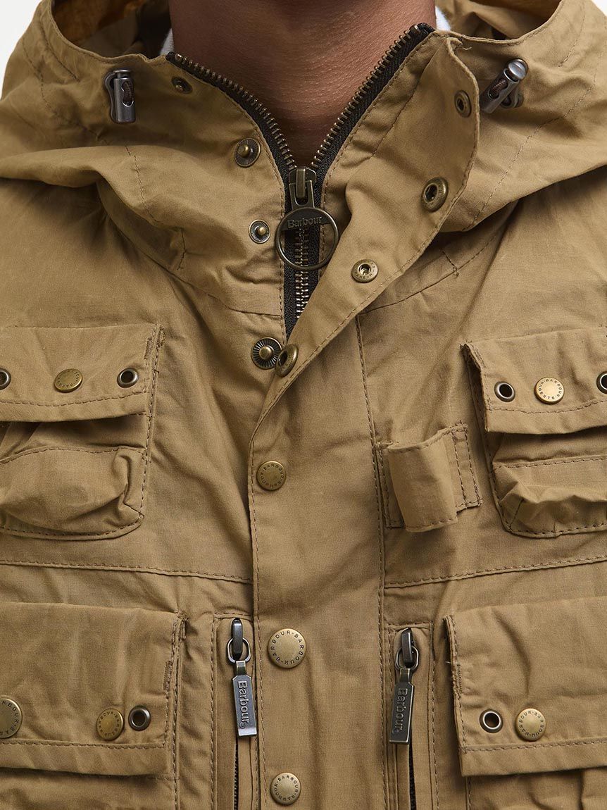155 BARBOUR FUR TRIM UTILITY ユーティリティー スタイリスト四方さんと検証。 バブアーは「短丈ブラウンこそ