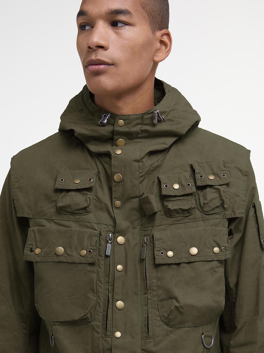 Barbour × TO KI TO》Field Utility ドライワックス ジャケット