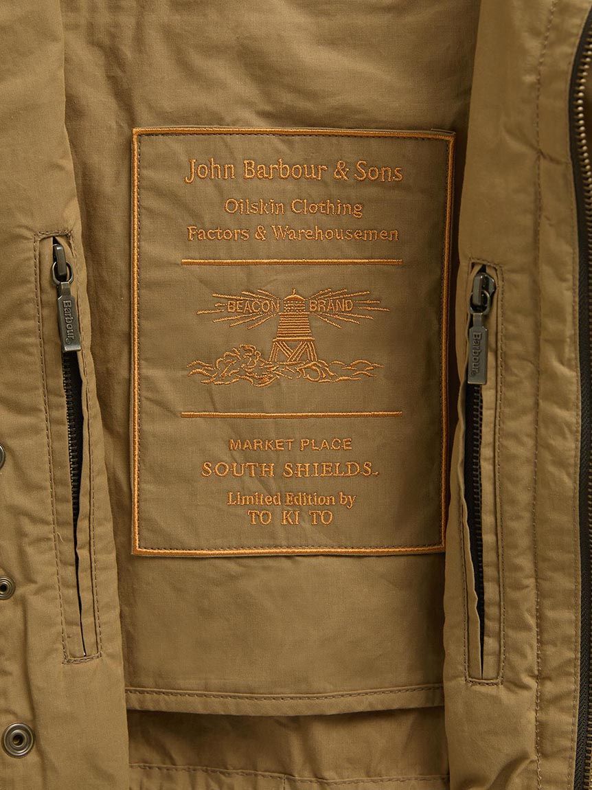 Barbour × TO KI TO》Field Utility ドライワックス ジャケット｜ノン