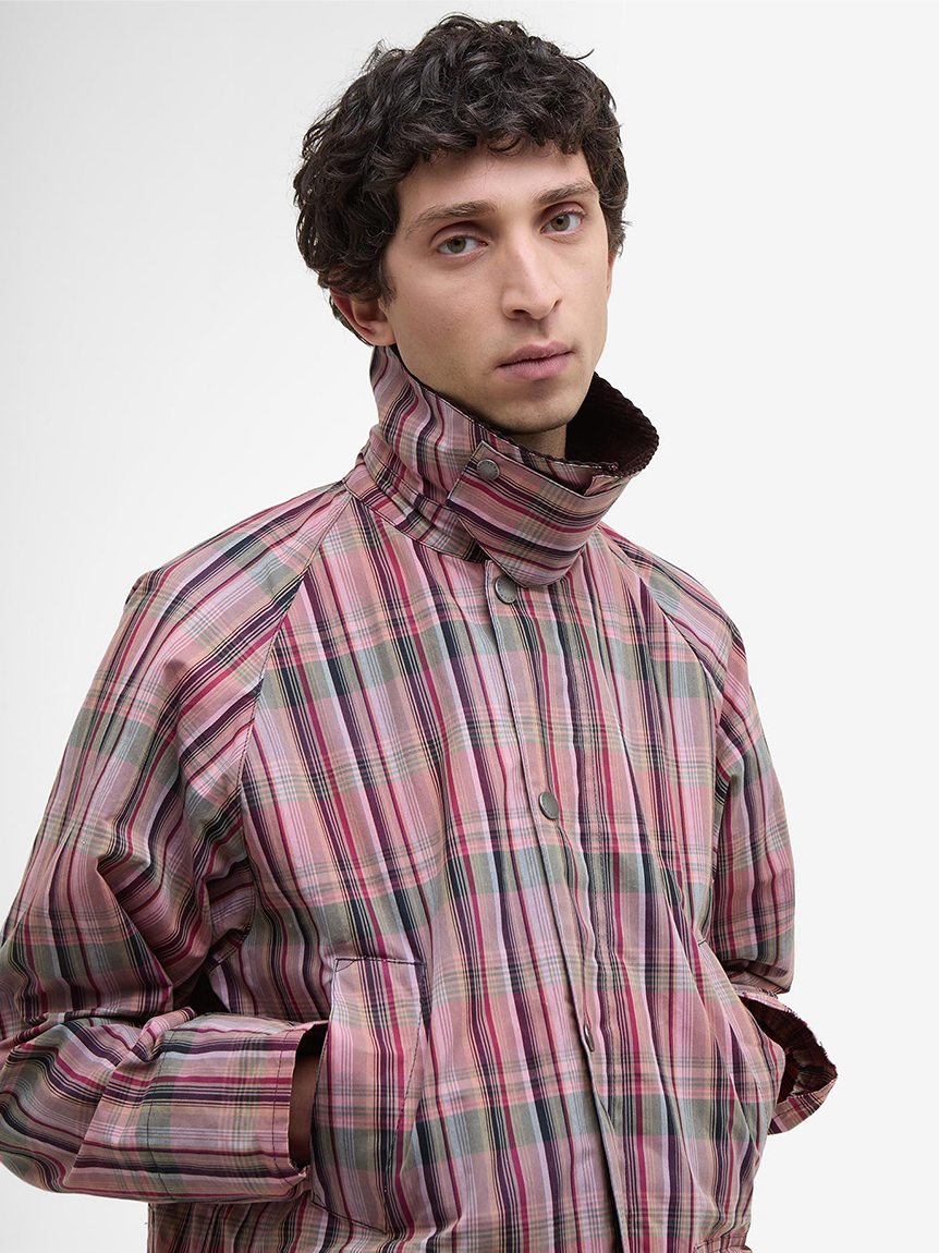 Barbour × NOAH》マドラスチェック ビデイル｜ノンワックス