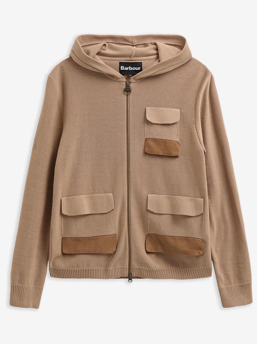 Barbour × TO KI TO》ダブルジップ パーカー｜スウェット