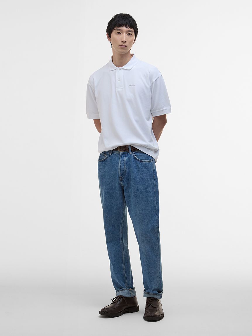 ばうばー Staple Logo 7inch Swim Shorts(L(MEN) Black/ブラック): Barbour