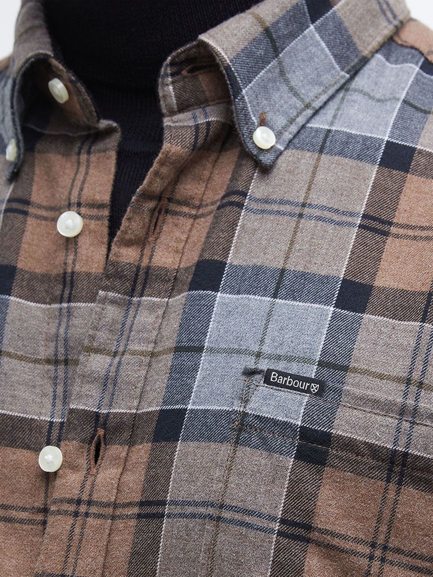 トラディショナルファッション―タータンチェックからボタンダウンまで Harris タータンチェック ボタンダウン シャツ（シャツ/ブラウス