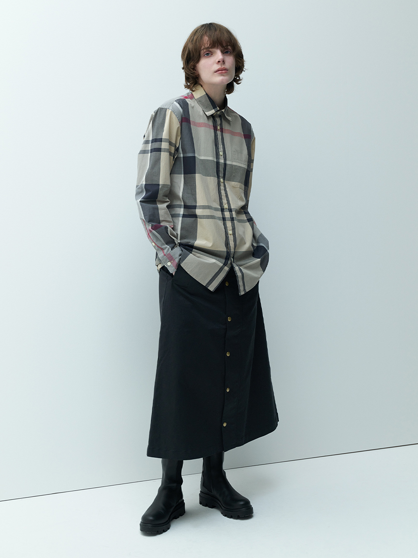 ラージ タータンチェック レギュラーカラー シャツ|シャツ ラージ タータンチェック レギュラーカラー シャツ|シャツ