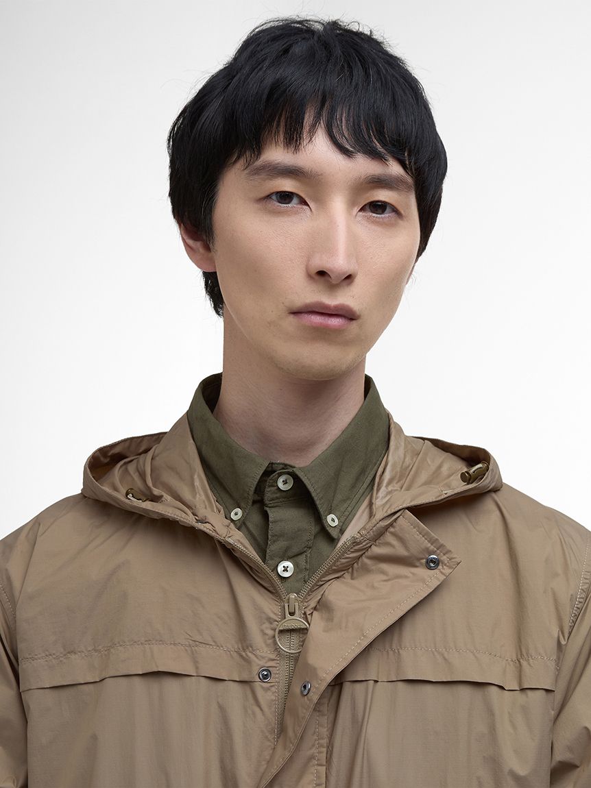 美品バブアー　barbour ナイロンジャケット フード付き ビデイル　34ほど 美品バブアー barbour ナイロンジャケット フード付き ビデイル