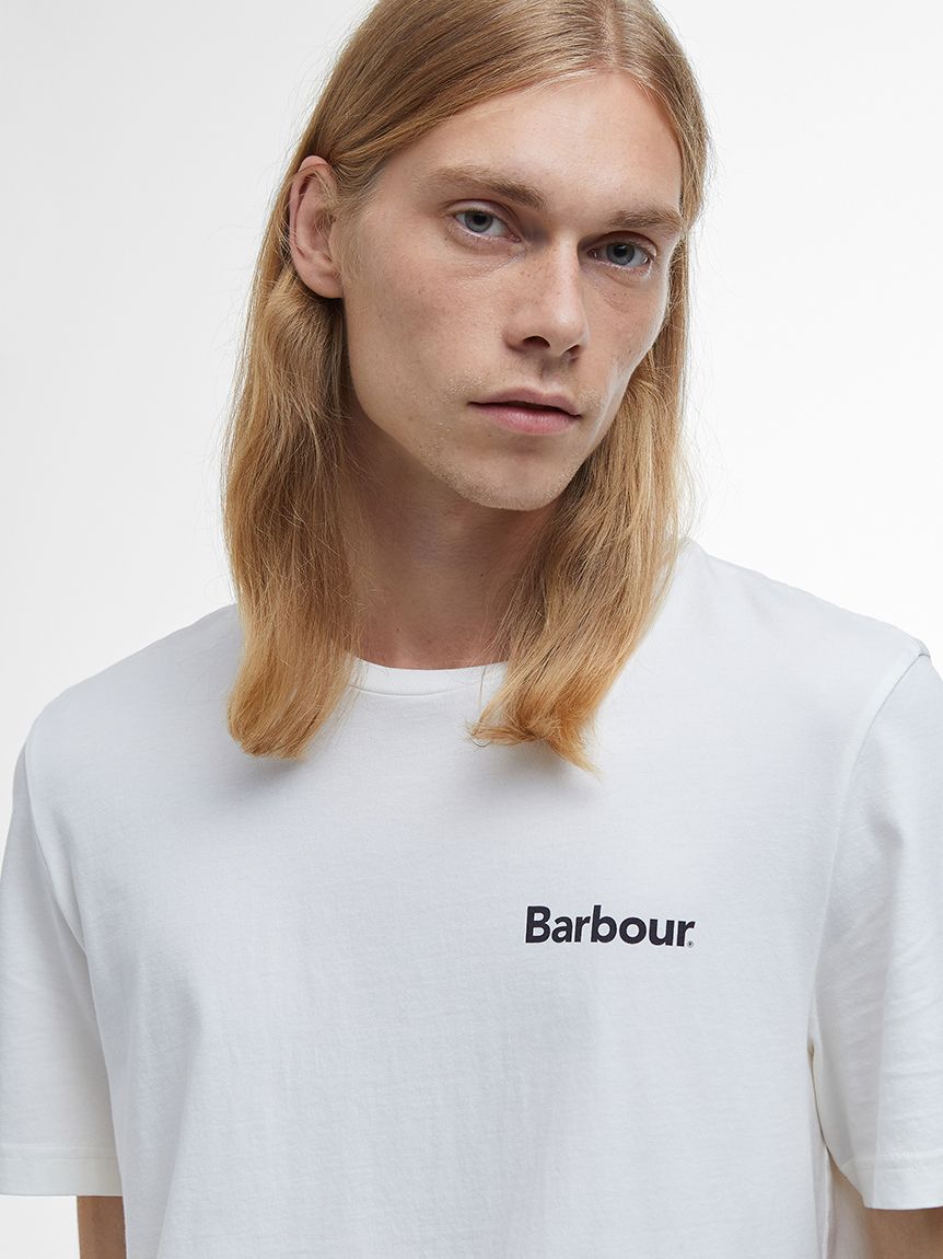 BAUBOUR Tシャツ MTS1397 Homelane ポイント ロゴ Tシャツ｜Tシャツ｜トップス｜バブアー