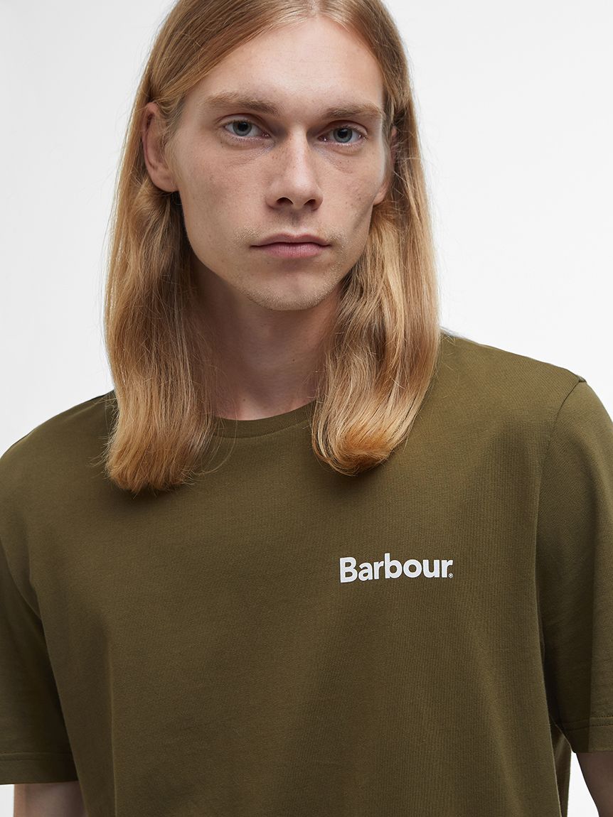 BAUBOUR Tシャツ MTS1397 Homelane ポイント ロゴ Tシャツ｜Tシャツ｜トップス｜バブアー
