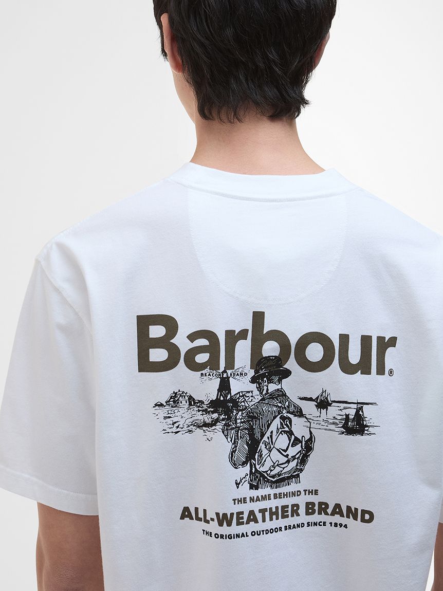 Outdoors グラフィック Tシャツ|Tシャツ|トップス|バブアー Outdoors グラフィック Tシャツ|Tシャツ|トップス|バブアー