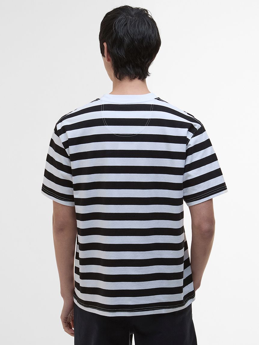 Saltford ストライプ オーバーサイズ Tシャツ｜Tシャツ