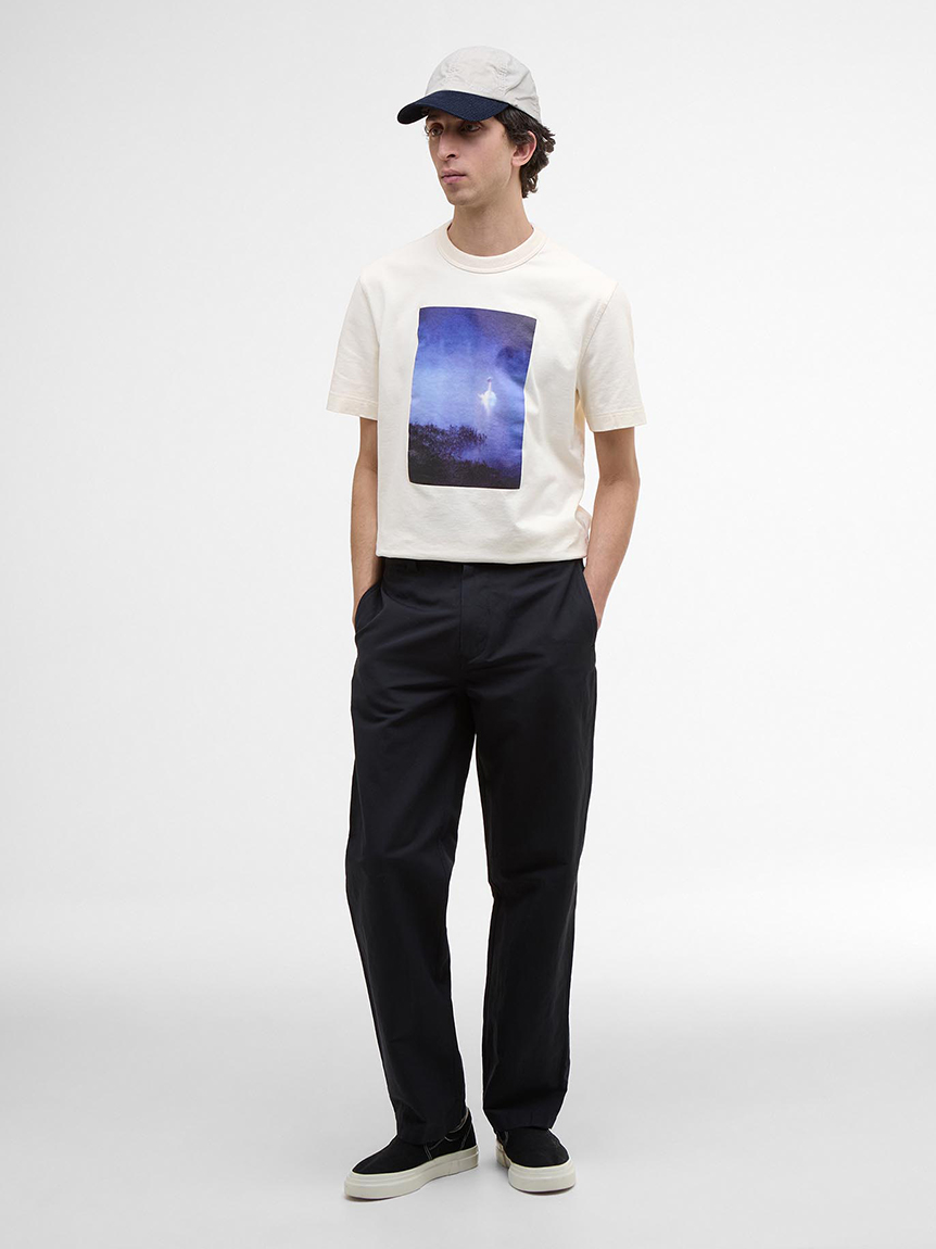 Tシャツ・カットソー Barbour Barbour x NOAH 'Archive Swan' T-shirt Barbour Barbour X Noah 'Archive Swan' T-Shirt