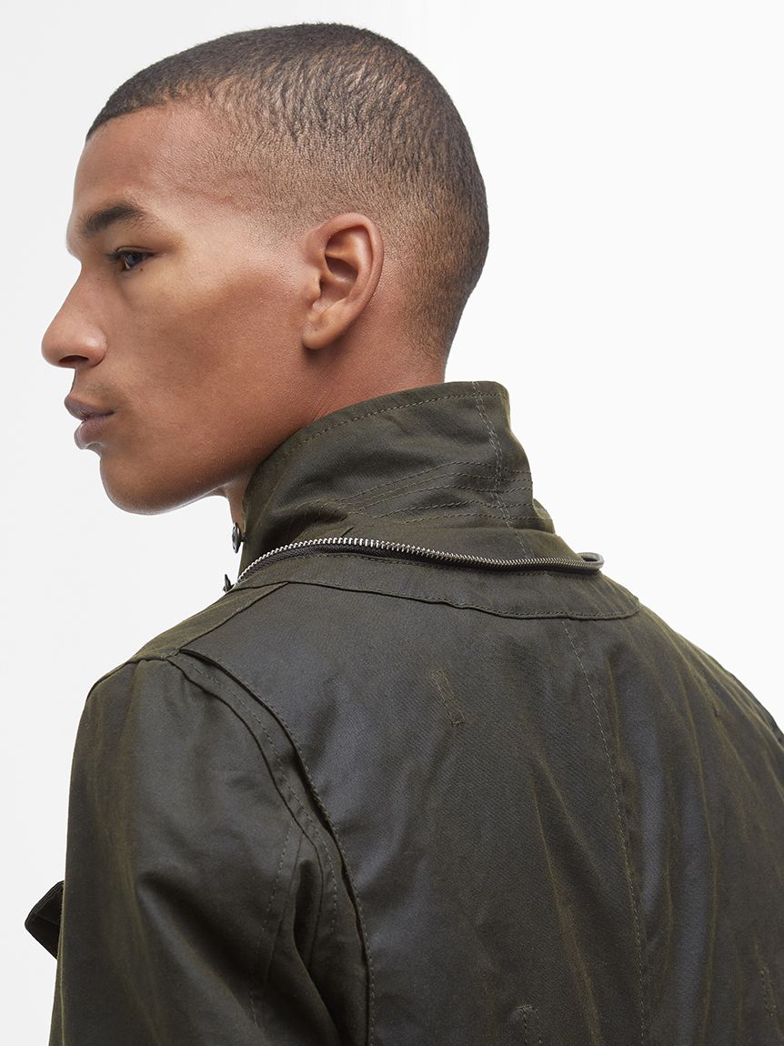 Barbour × TO KI TO》Driving ワックスコットン ジャケット