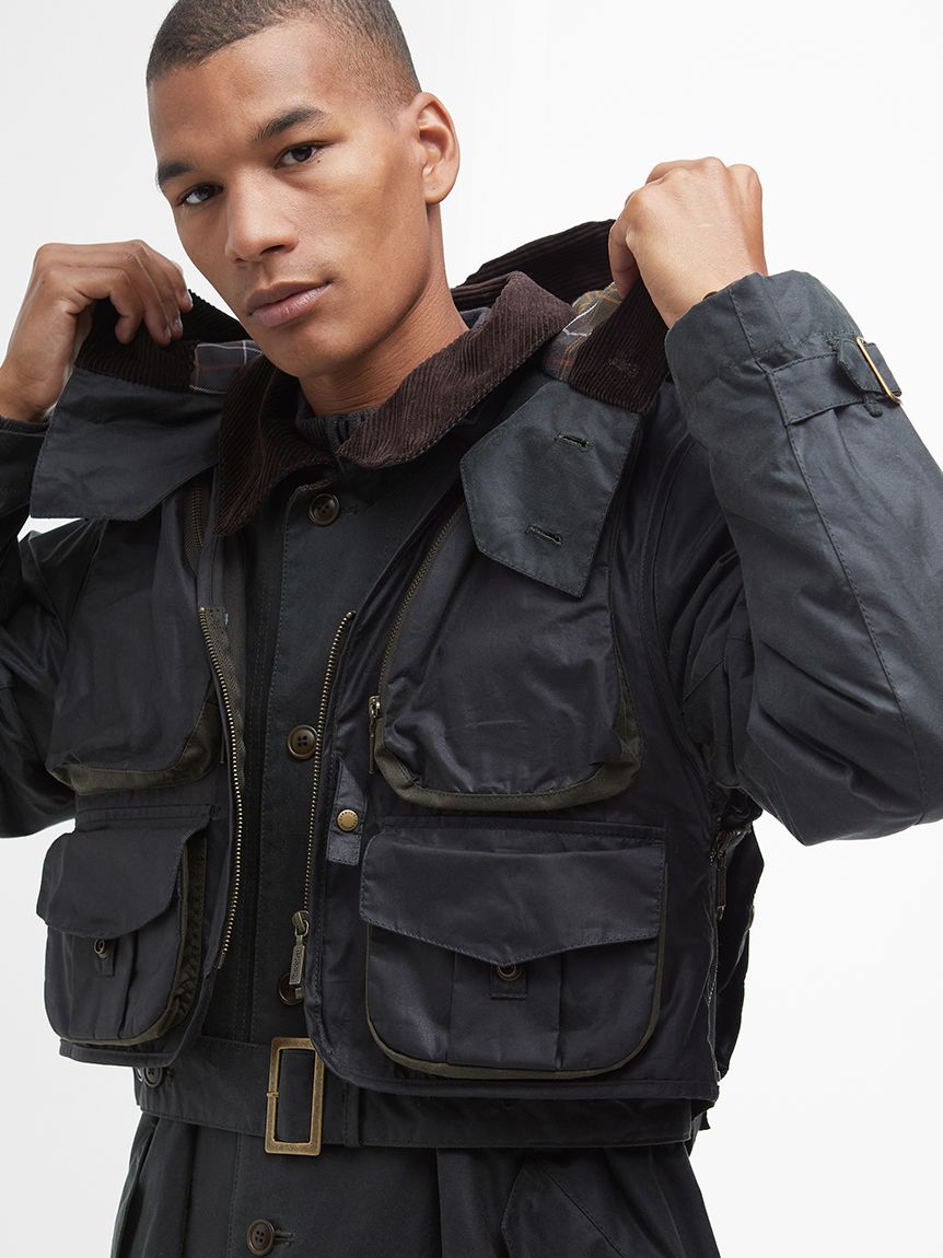 Barbour × TO KI TO》Riding ワックスコットン コート｜ワックス