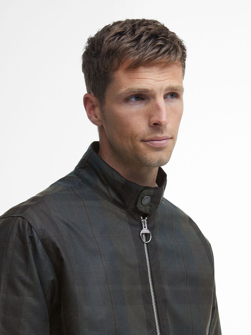 Harrington タータン チェック ワックス ブルゾン|ワックスジャケット|ジャケット&コート|バブアー公式オンラインストア(Barbour) Harrington タータン チェック ワックス ブルゾン|ワックスジャケット|ジャケット&コート|バブアー公式オンラインストア(Barbour)